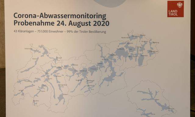 Coronavirus: Abwassermonitoring in ganz Tirol