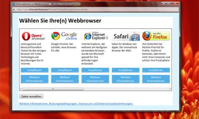 Microsoft liefert BrowserAuswahlfenster frueher
