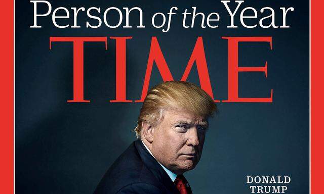 Donald Trump auf der Titelseite des "Time"-Magazins.