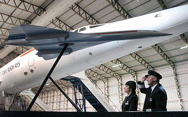 Die meisten Concorde-Exemplare stehen heute in Luftfahrt-Museen.
