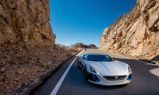 Elektrische Supersportwagen aus Kroatien: Rimac Concept One.