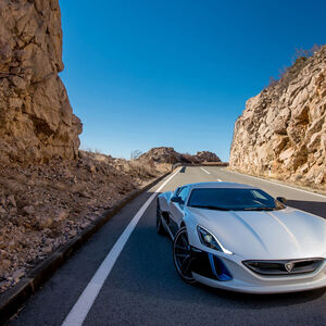 Elektrische Supersportwagen aus Kroatien: Rimac Concept One.