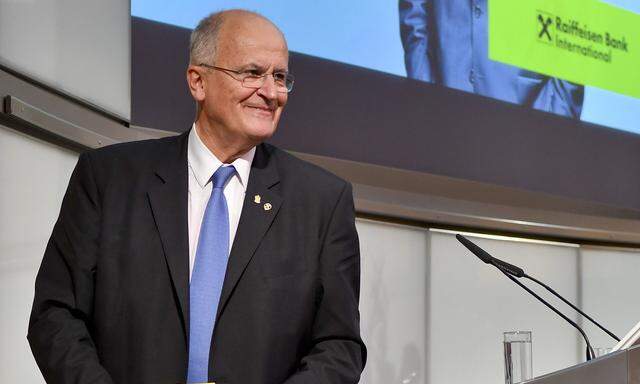 Der ehemalige Vorstandschef der Raiffeisen Bank International AG (RBI), Karl Sevelda