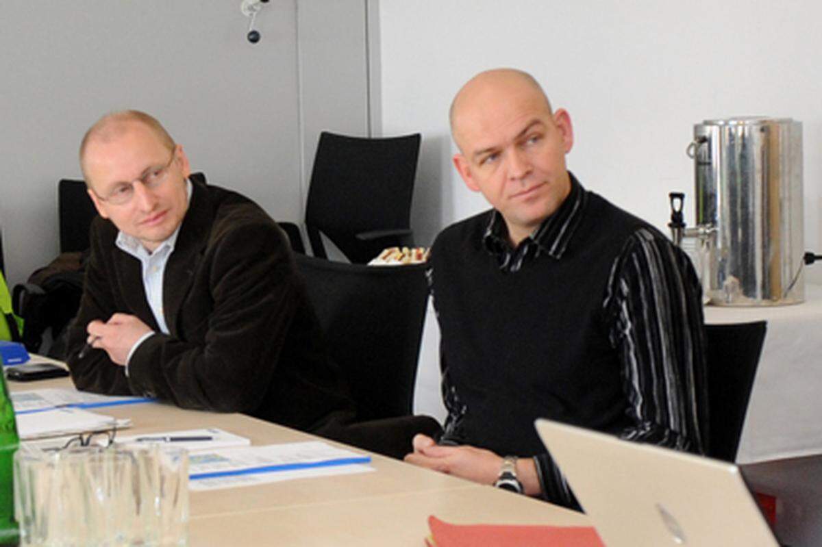 Die erfahrenen Außenpolitikredakteure der "Presse" Wieland Schneider und Thomas Seifert.