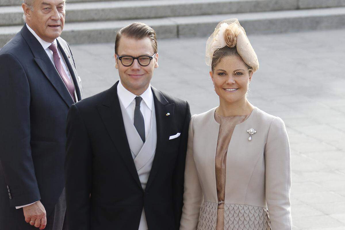 Die schwedische Kronprinzessin Victoria und ihr Mann Daniel gehören ebenso wie die Königsfamilien von Norwegen und Dänemark zum engeren Verwandtenkreis der Luxemburger.