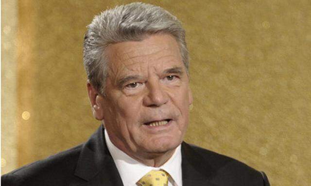 Gruene Kritik Gaucks aeusserungen
