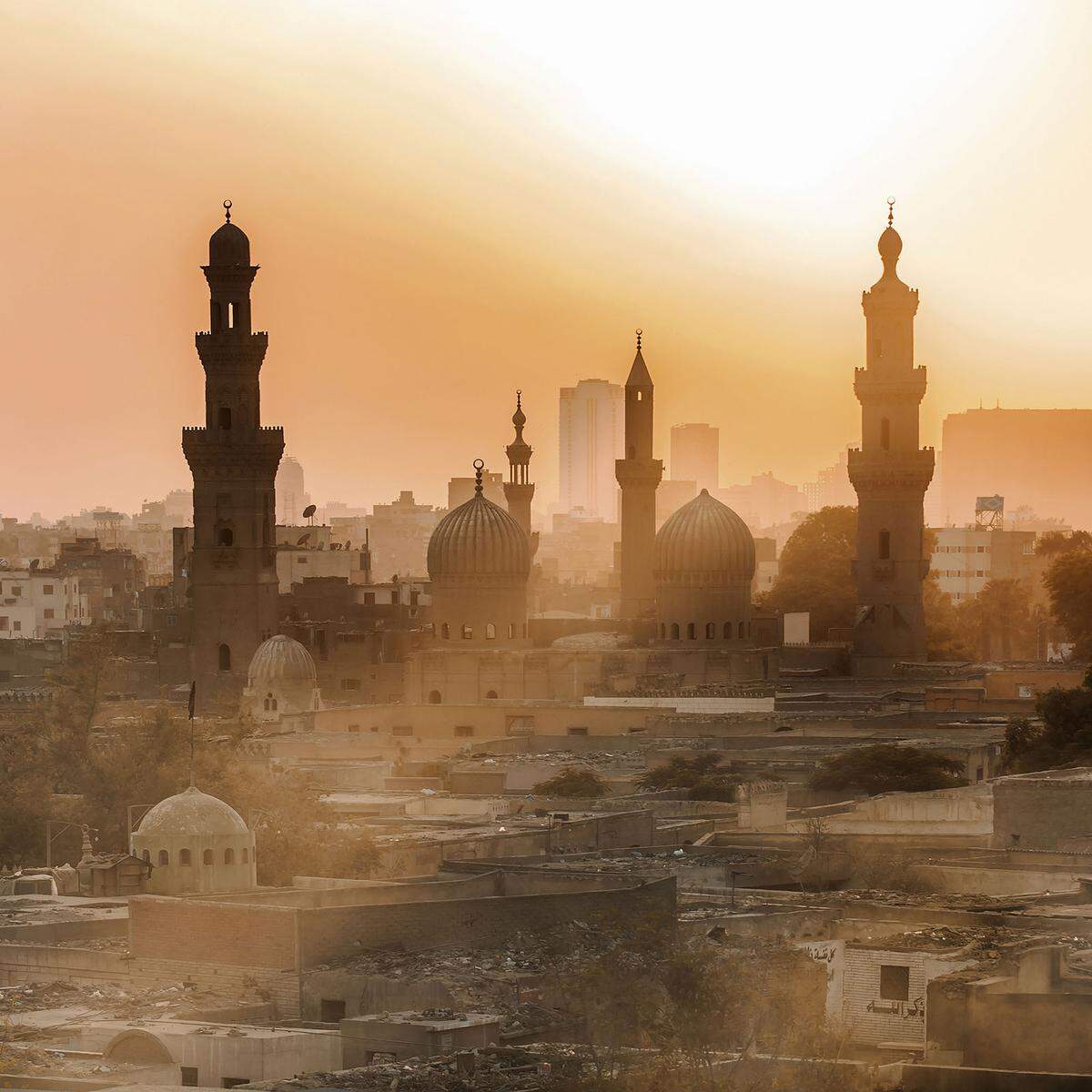 "Das alte Kairo in Ägypten" heißt dieses Foto.