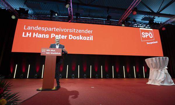  Landeshauptmann Hans Peter Doskozil (SPÖ) 
