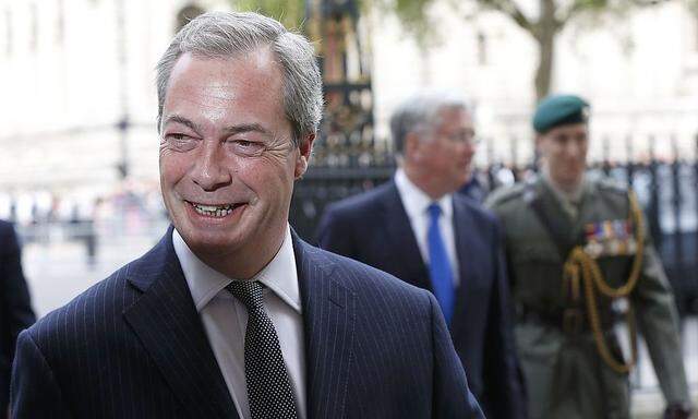 Nigel Farage könnte doch an der Spitze der UKIP bleiben.