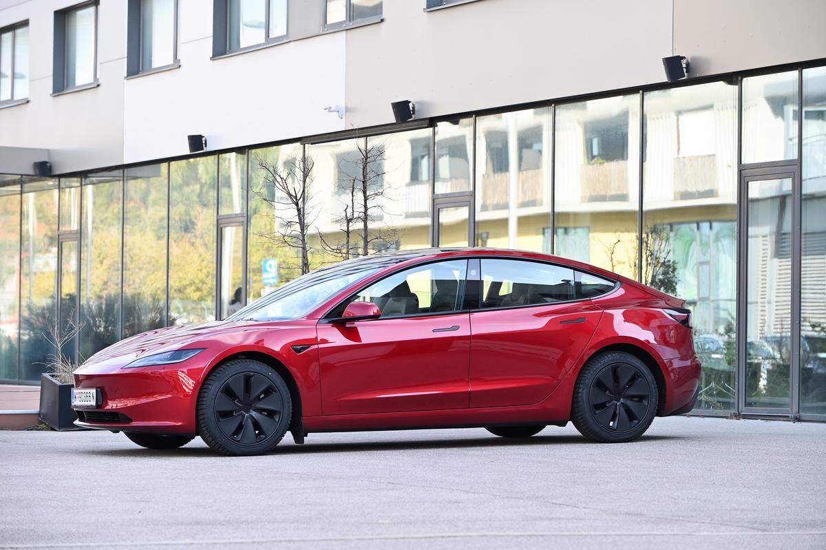 Teslas Model 3 Highland im Test: Und weg sind die Hebel