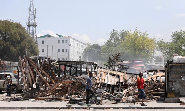 90 Prozent von Port-au-Prince sind in Hand einer kriminellen Vereinigung namens „G9“. 