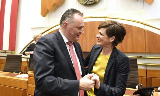 Burgenlands Landeshauptmann Hans Peter Doskozil und SPÖ-Chefin Pamela Rendi-Wagner 