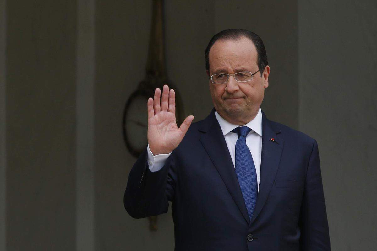 Frankreichs regierende Sozialisten landeten hinter dem rechtsextremen Front National und den Konservativen weit abgeschlagen auf dem dritten Platz. Präsident Francois Hollande hatte sich vorsorglich gleich ganz aus dem Wahlkampf hinausgehalten.