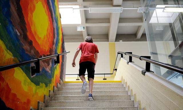 Symbolfoto: Jugendlicher in Schule