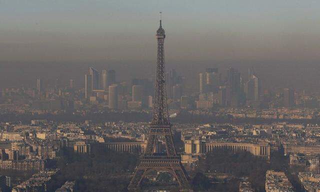 Paris: Stadt der Liebe - und des Smogs.