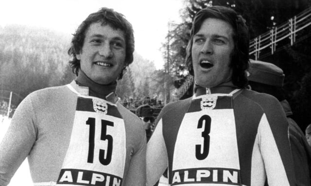 Franz Klammer und Bernhard Russi