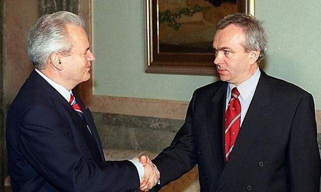 Jovica Stanisic mit Slobodan Milosevic