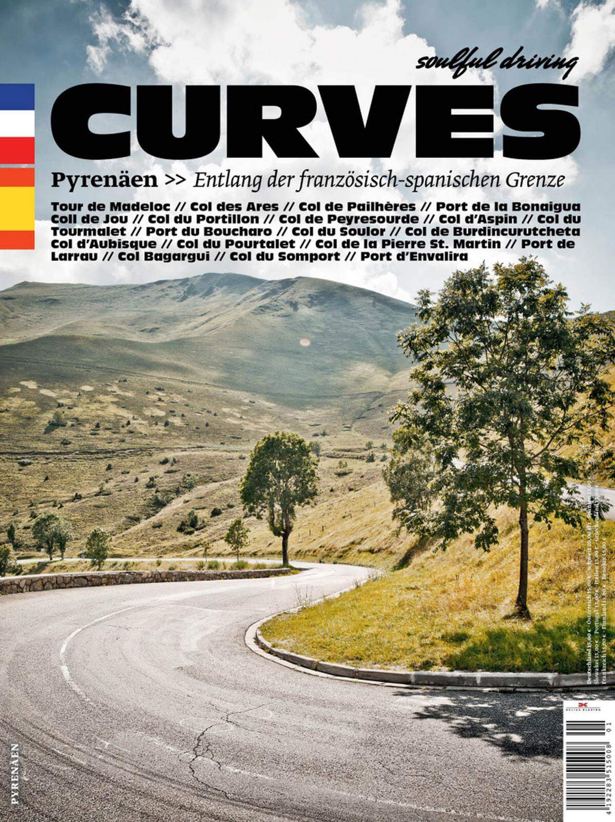 Wer keine Berge, keine Autos und keine (Berg-)Straßen mag, mag aber vielleicht gute Fotos. Und wer das alles mag, ist längst Abonnent des Münchener Magazins "Curves". In loser Folge legten die auto- und alpenstraßenverrückten Bayern unter der Führung des Fotografen Stefan Bogner großartige Fotobände über die, nein, nicht schönsten (das auch), sondern geilsten Alpenstraßen auf. Teams von Fotografen und Fahrern, natürlich vorzugsweise mit Porsche oder Lamborghini unterwegs, traten ihre Geräte bisher schon über Pässe in Italien, Österreich, der Schweiz, über die Pyrenäen und nun zum zweiten Mal in Frankreich: die Route des Grandes Alpes an die Cote d'Azur, die 16 Hochalpenpässe überquert, neun davon über 2000 Meter. Gutes Kartenmaterial von MairDumont und praktische Hoteltipps ergänzen den Spaß. "Curves", 15 Euro. delius-klasing.com