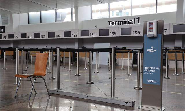 Schaden für Flughafen Wien.
