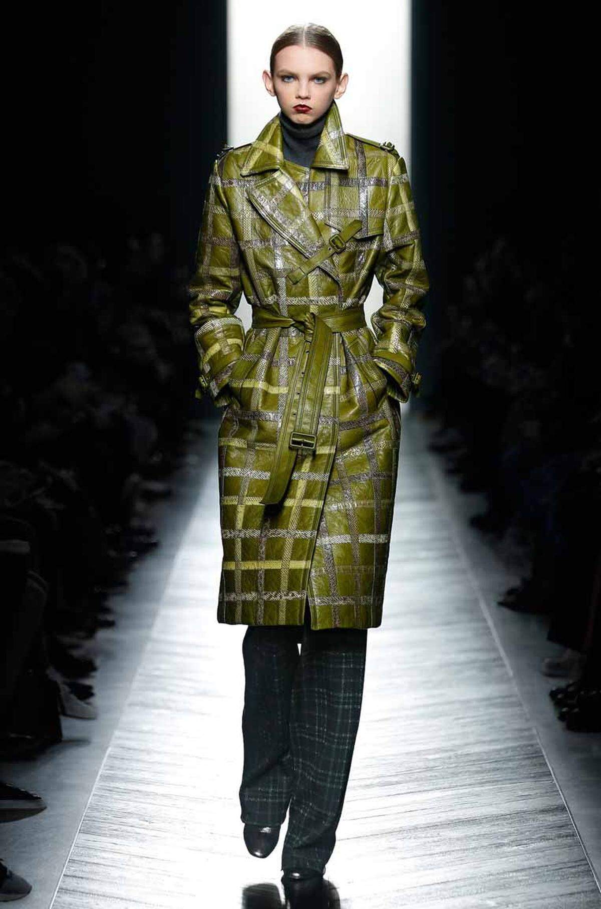 Laufsteg-Look von Bottega Veneta.