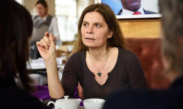 Starköchin Sarah Wiener kandidiert für die Grünen bei der EU-Wahl auf Listenplatz zwei. 