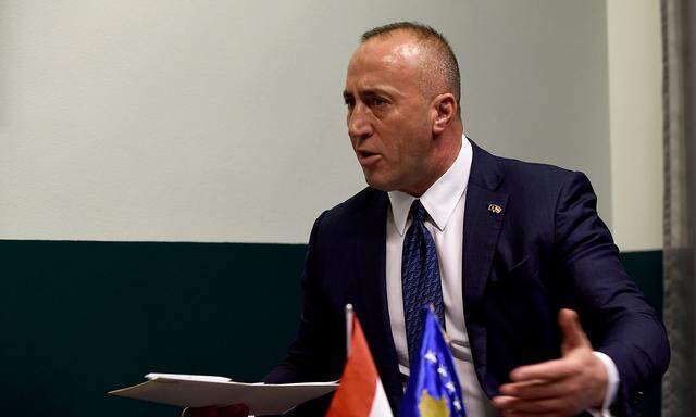 Der Premier des Kosovo, Ramush Haradinaj.