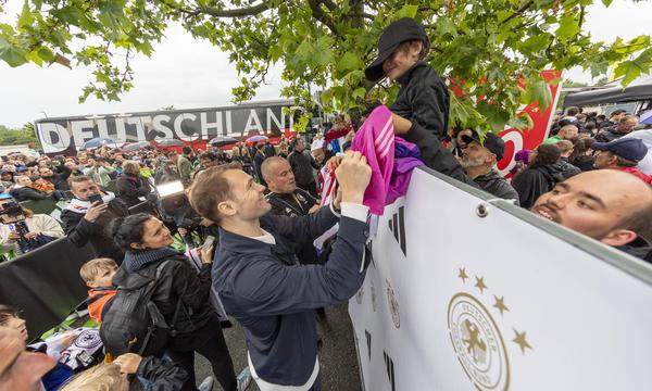 Manuel Neuer, die zentrale DFB-Figur. 