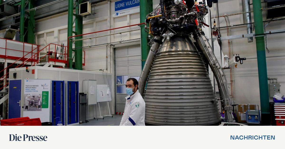 Europäische Trägerrakete Ariane 6 Soll Erstmals Mitte 2024 Fliegen ...