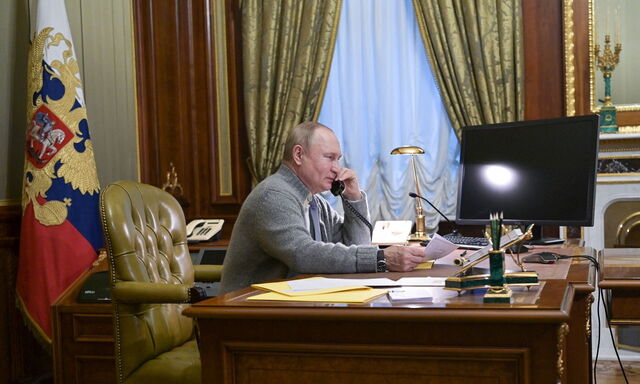 Das Telefon von Wladimir Putin ist derzeit oft im Einsatz. 