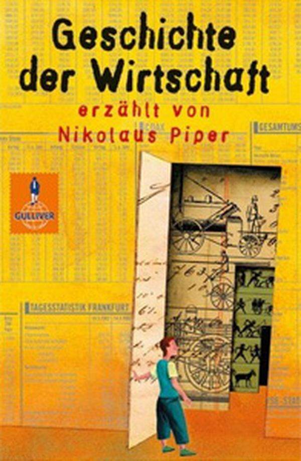 "Ökonomie endlich mal kinderleicht und verständlich erklärt", urteilte der Stern über Pipers neueres Buch "Geschichte der Wirtschaft". Der Autor nimmt Kinder und Erwachsene auf eine spannende Zeitreise vom erste Tauschhandel in der Jungsteinzeit bis hin zur Globalisierung mit.