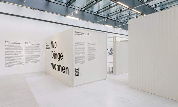 Ausstellungsdesign. „Wo Dinge wohnen" vom Wien Museum im Musa.