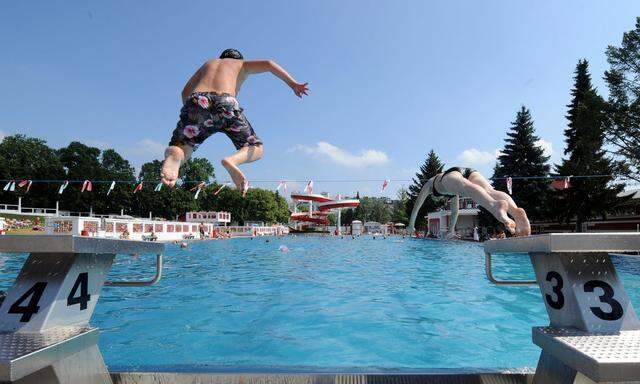 Sommer im Schwimmbad