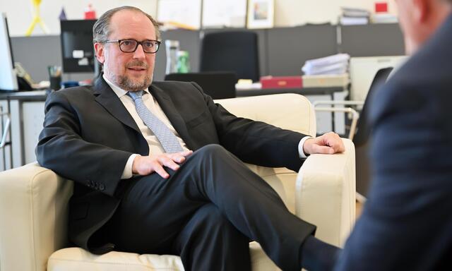 Österreichs Außenminister Alexander Schallenberg. 