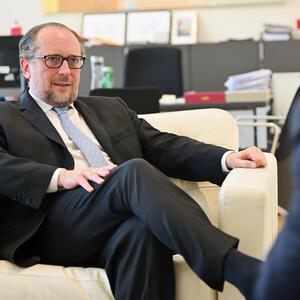 Österreichs Außenminister Alexander Schallenberg. 