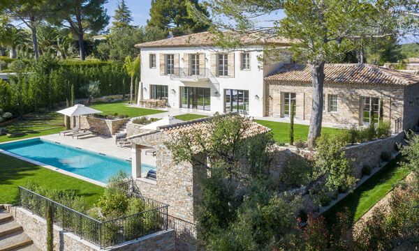 Helmut Elsners Rückzugsort in „Les Parcs de Mougins“ in der Nähe von Cannes. 