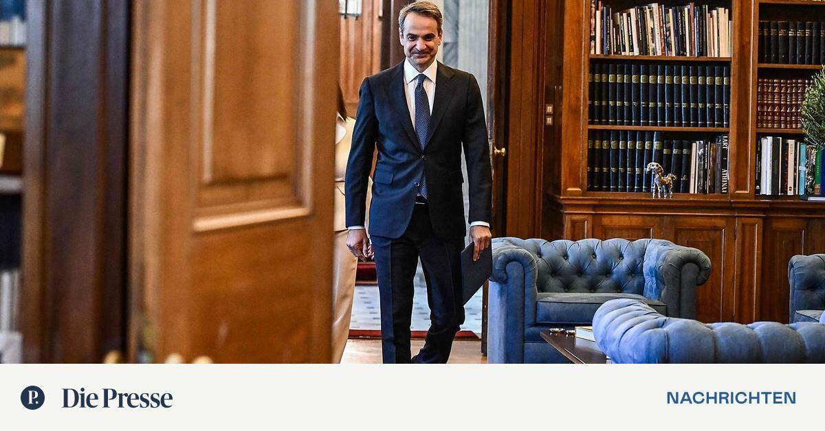 Wahl In Griechenland Der Kampf Gegen Migration Soll Mitsotakis An 7331