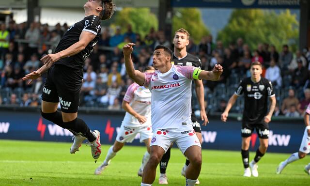 Manfred Fischer (r.) und die Austria hatten auch gegen Altach das Nachsehen.