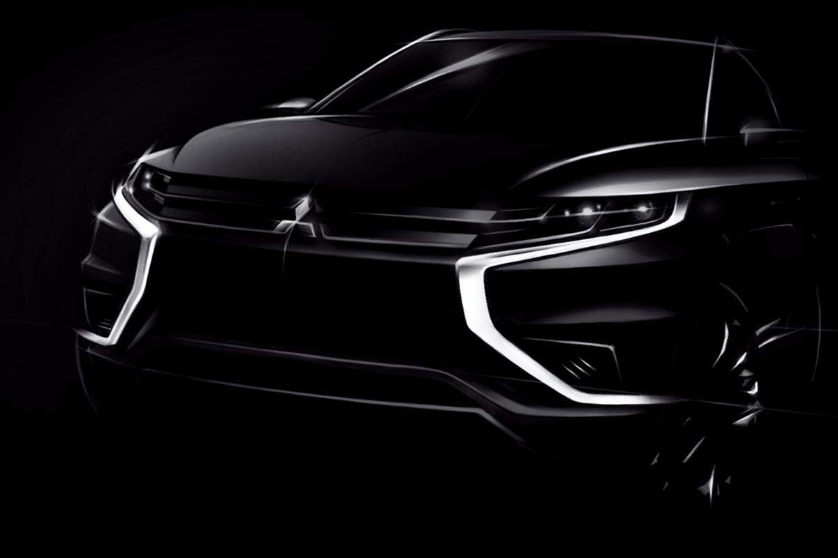 Der Mitsubishi Outlander PHEV Concept-S ist eine Studie f&uuml;r ein Hybrid-Auto. Genauere Details zu dem Modell hat Mitsubishi bisher nicht ver&ouml;ffentlicht.