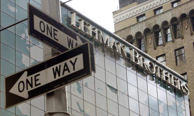 Finanzkrise: Lehman Brothers wurde noch fallen gelassen – aber dann kamen die Bail-outs und Rettungspakete.