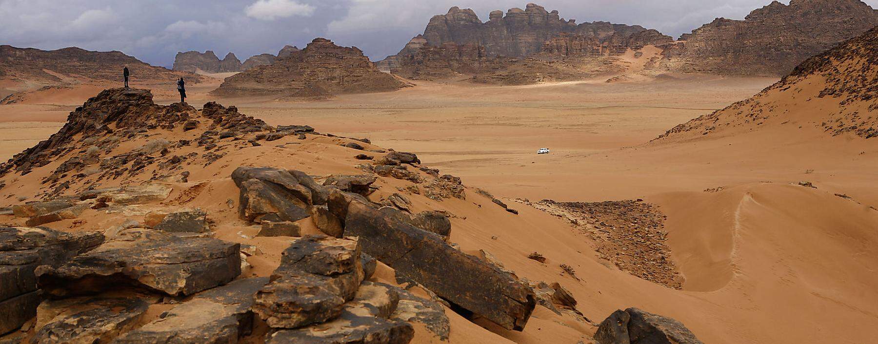 Filmreife Landschaft: Jordaniens tiefliegender Höhepunkt Wadi Rum.