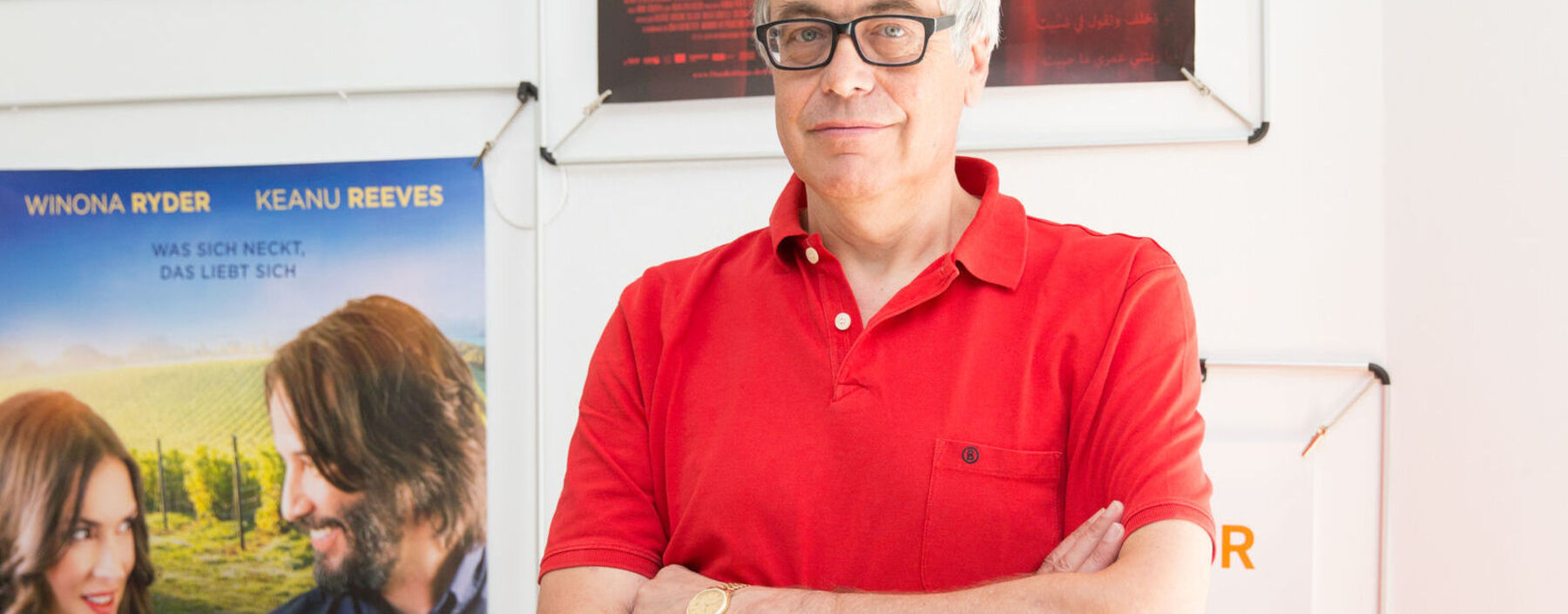 Sieht die Konkurrenz durch Multiplex-Kinos gelassen: Michael Stejskal.