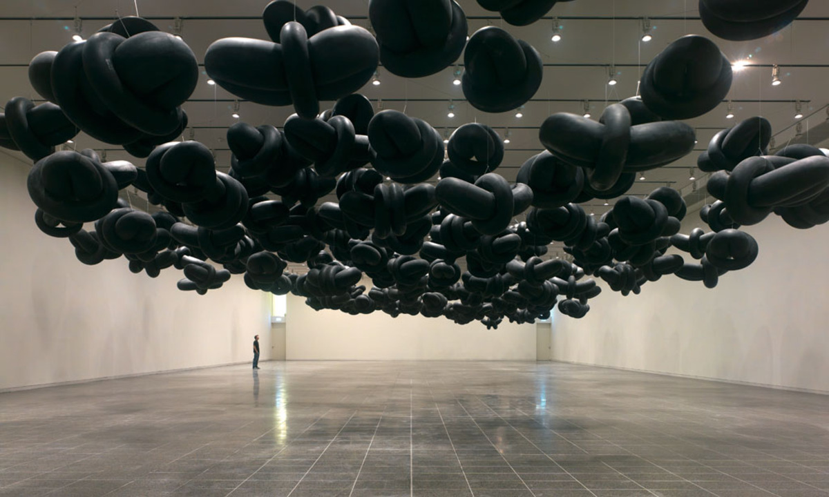 Rückbezüglich. Eine Referenz sind Sails­torfers „Clouds“, gezeigt in Düsseldorf.