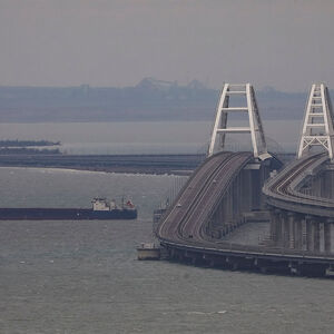 Archivbild der Krimbrücke vom 14. März.