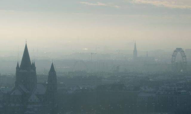 Wien im Nebel