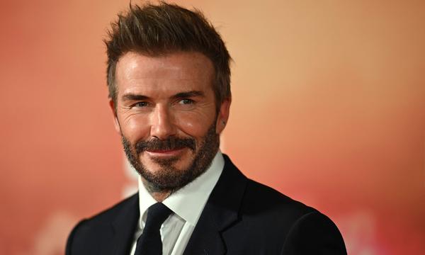 David Beckham versucht sich einmal mehr als Modedesigner. 