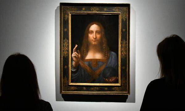 "Salvator Mundi" schlägt alle bisherigen Rekorde. 450,3 Mio erzielte das Gemälde von Leonardo da Vinci Mitte November bei Christie's.
