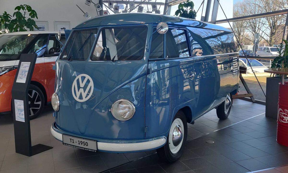 Der Älteste im Bunde, 1949 entworfen, 1950 noch in Wolfsburg gebaut.