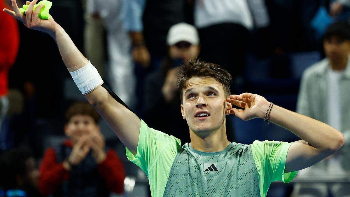 Vom Tschechen Jakub Menšik, 18, wird man auf der ATP-Tour in Zukunft noch viel hören und sehen.