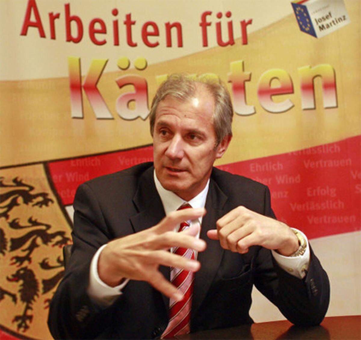 "Die Situation verschlechtert sich fast stündlich." Und die Verschuldung steigt kontinuierlich - der Landesparteichef der ÖVP Kärnten, Josef Martinz.