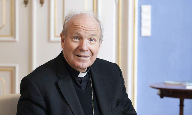 Kardinal Schoenborn, Portrait, Wien, Oesterreich, 2019